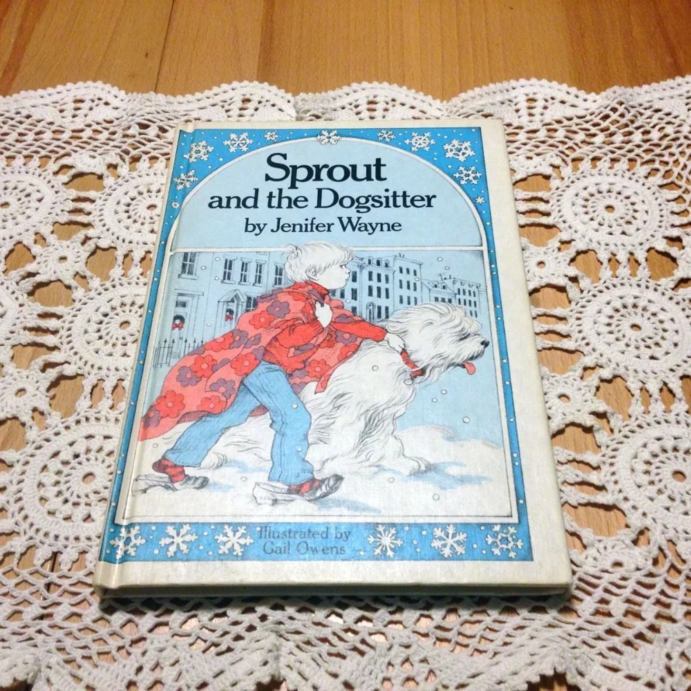 Vintage Sprout hardbacks, children's books also nice for decor